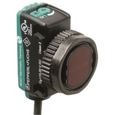 Pepperl + Fuchs Triangulation Photoelectric Sensor, Rectangular Sensor, 300 mm Detection Range IO-LINK
