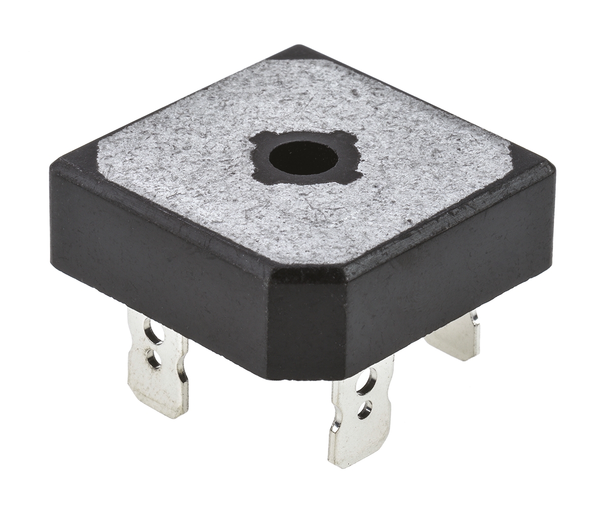 Vishay Bridge Rectifier, 35A, 50V, 4-Pin
