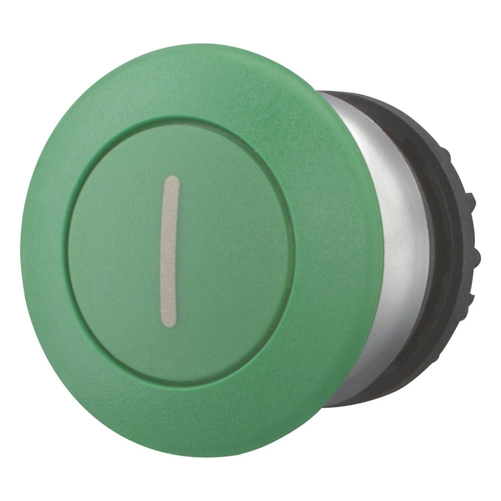 Eaton RMQ Titan M22 Series Green Momentary Push Button, 22mm Cutout, IP67