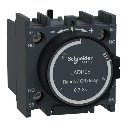 Schneider Electric Auxiliary Contact Block, 2 Contact, 1 No + 1 NC, Front Mount, TeSys LADN