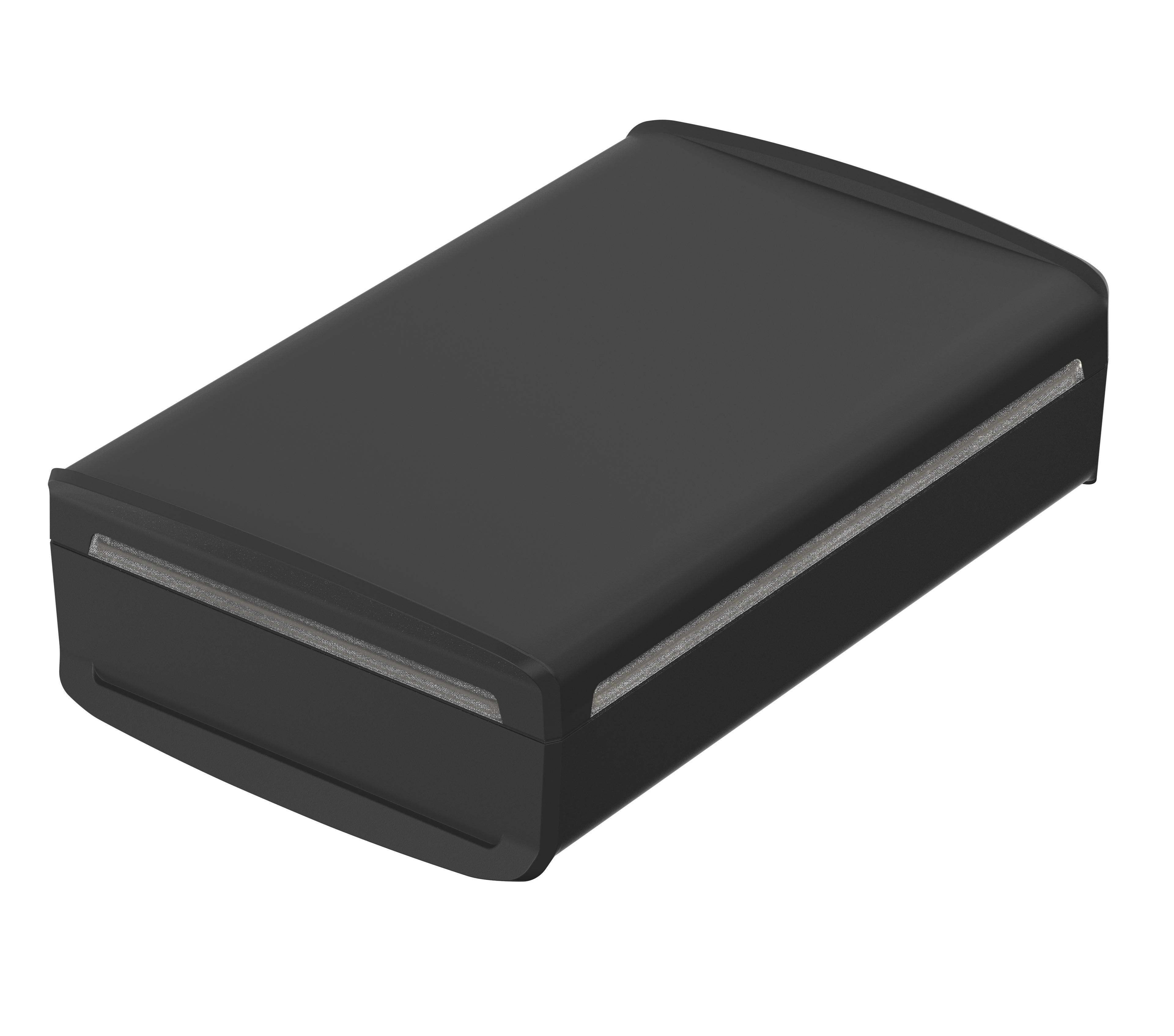 Bopla BoVersa Series Black, Transparent Polycarbonate General Purpose Enclosure, 222.3 x 140 x 63mm