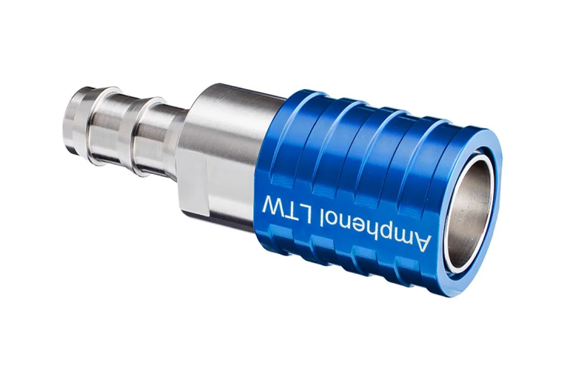 Amphenol Industrial Connector, 6 Contacts, Push Pull, 1/2 in Connector, Socket, Female, SQD06 Series