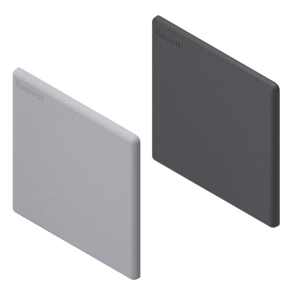 Bosch Rexroth Grey PP Cover Cap, 80 x 80 Strut Profile, 10mm Groove