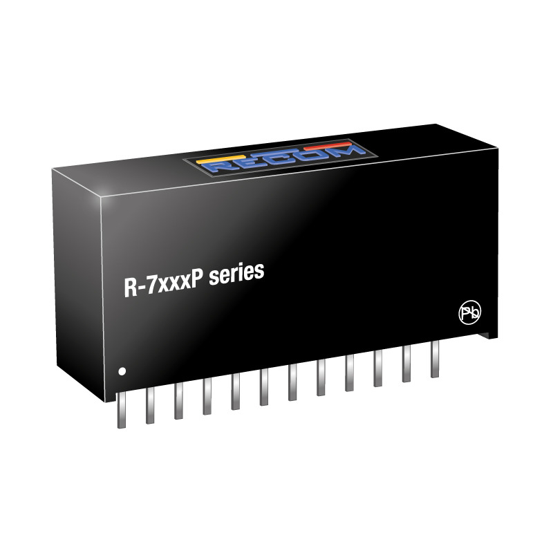 Recom Switching Regulator, Through Hole, 5V dc Output Voltage, 6.5 → 28V dc Input Voltage, 2A Output Current, 1