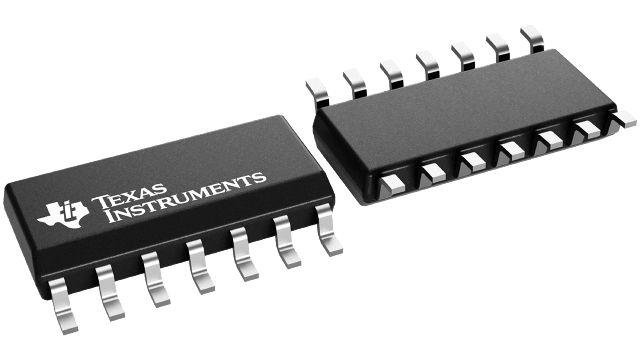 Texas Instruments SN74HC7001DT, Quad 2-Input AND Schmitt Trigger Logic Gates