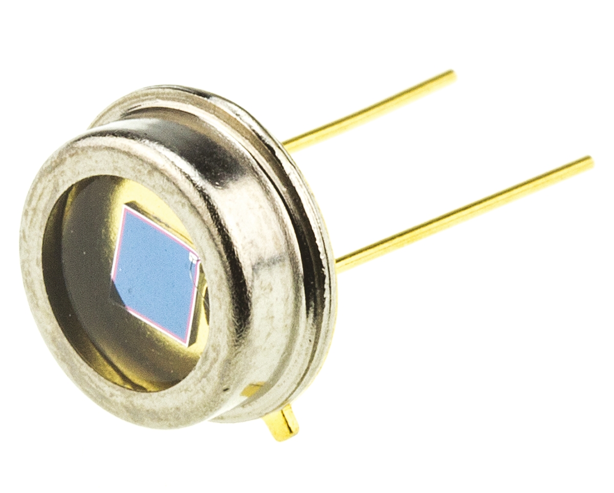 ams OSRAM, BPX 61 IR + Visible Light Si Photodiode, Through Hole TO-5