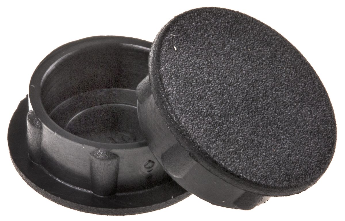 Sifam 15.5mm Black Potentiometer Knob Cap, C150-BLK