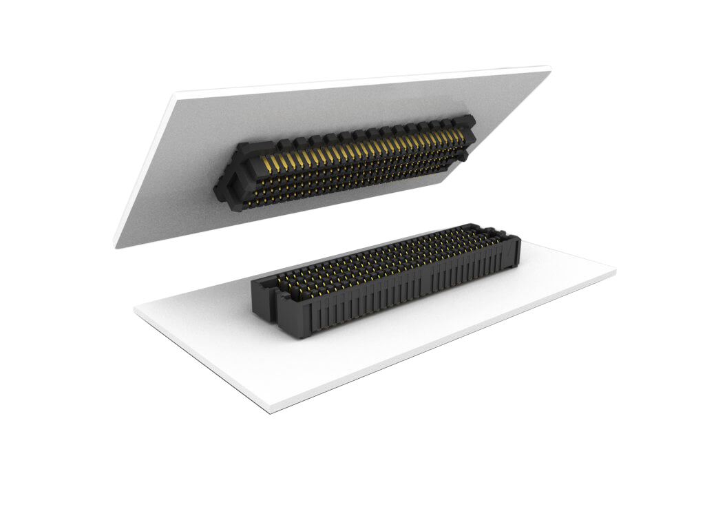 Samtec ASP Series Straight Surface PCB Header, 160 Contact(s), 1.27 mm Pitch, 4 Row, Shrouded