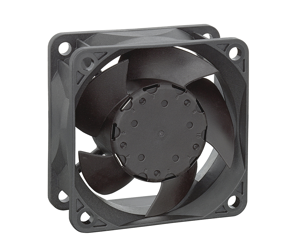 ebm-papst 630 Series Axial Fan, 12 V dc, DC Operation, 40m³/h, 1.8W, IP68, 60 x 60 x 25mm