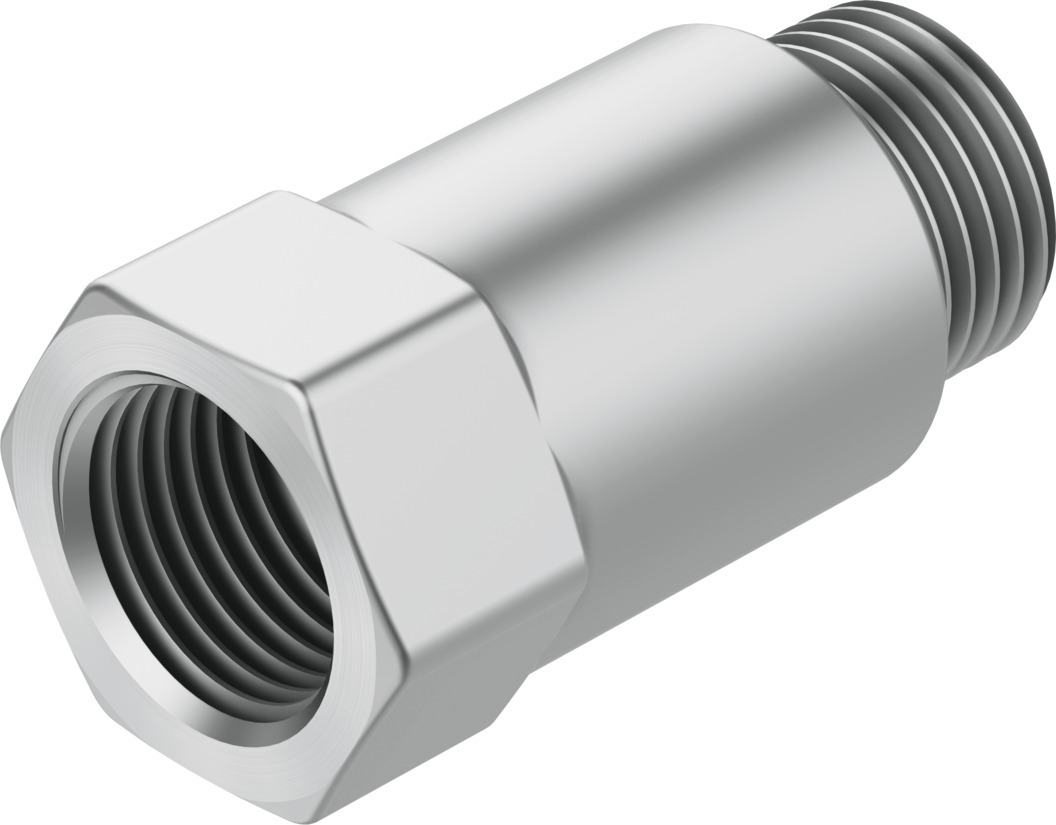 Festo G 1/4 Nickel Plated Brass Adapter