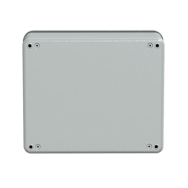 Schneider Electric NSYD Series Light Grey Steel General Purpose Enclosure, IP55, IK07, Light Grey Lid, 307 x 257 x 116mm