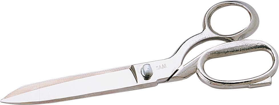 SAM 245 mm Chrome Steel Scissors