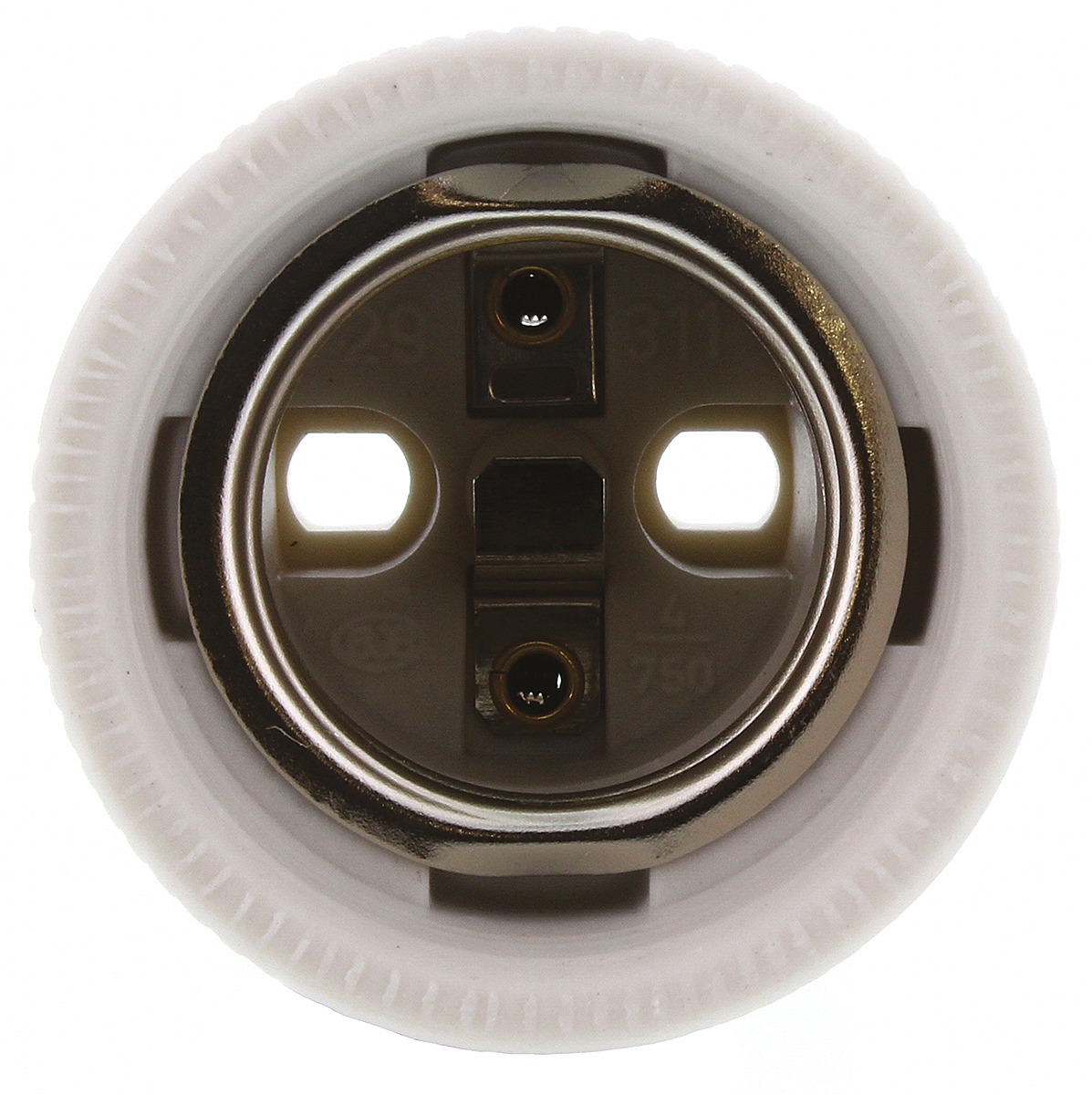 BJB 29.311.3700.00, Porcelain, E27 Base, GLS, HID Lampholder Screw Mount Screw Fixing