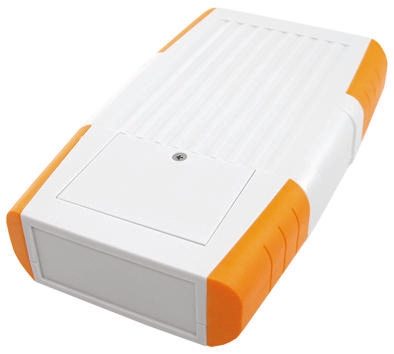 CAMDENBOSS 66 Series Grey ABS Handheld Enclosure, Integral Battery Compartment, IP65, 185 x 110 x 35mm