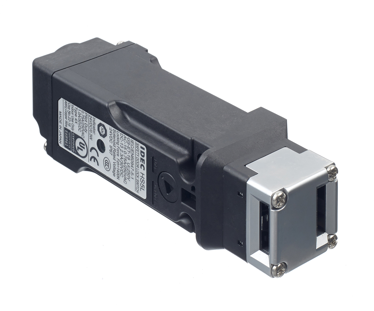 Idec HS5L Safety Interlock Switch, 2NC + 1NC/1NO, Keyed, Solenoid Lock