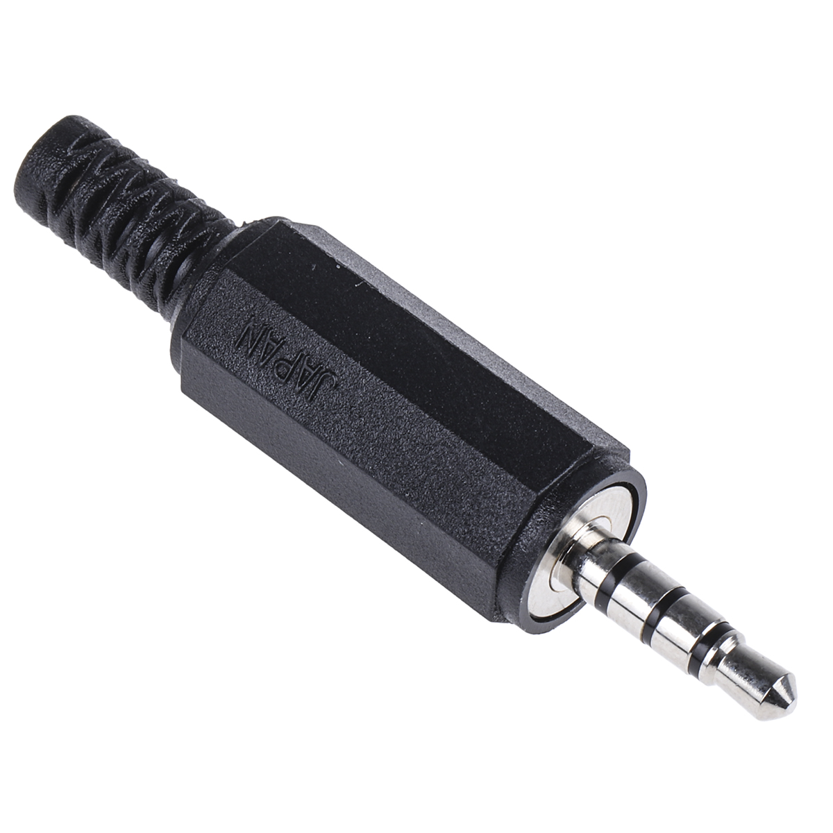 Lumberg Jack Connector 3.5 mm Cable Mount Stereo Plug, 4Pole 1A