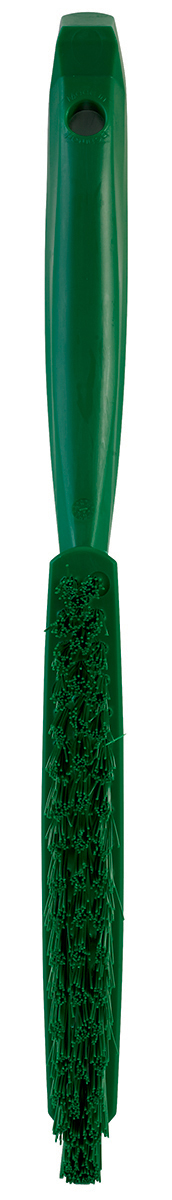 Vikan Extra Hard Bristle Green Scrubbing Brush, 33mm bristle length, PET bristle material