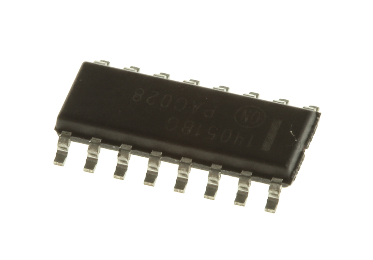 onsemi MC14051BDG Multiplexer/Demultiplexer Single 8:1 5 V, 9 V, 12 V, 15 V, 16-Pin SOIC