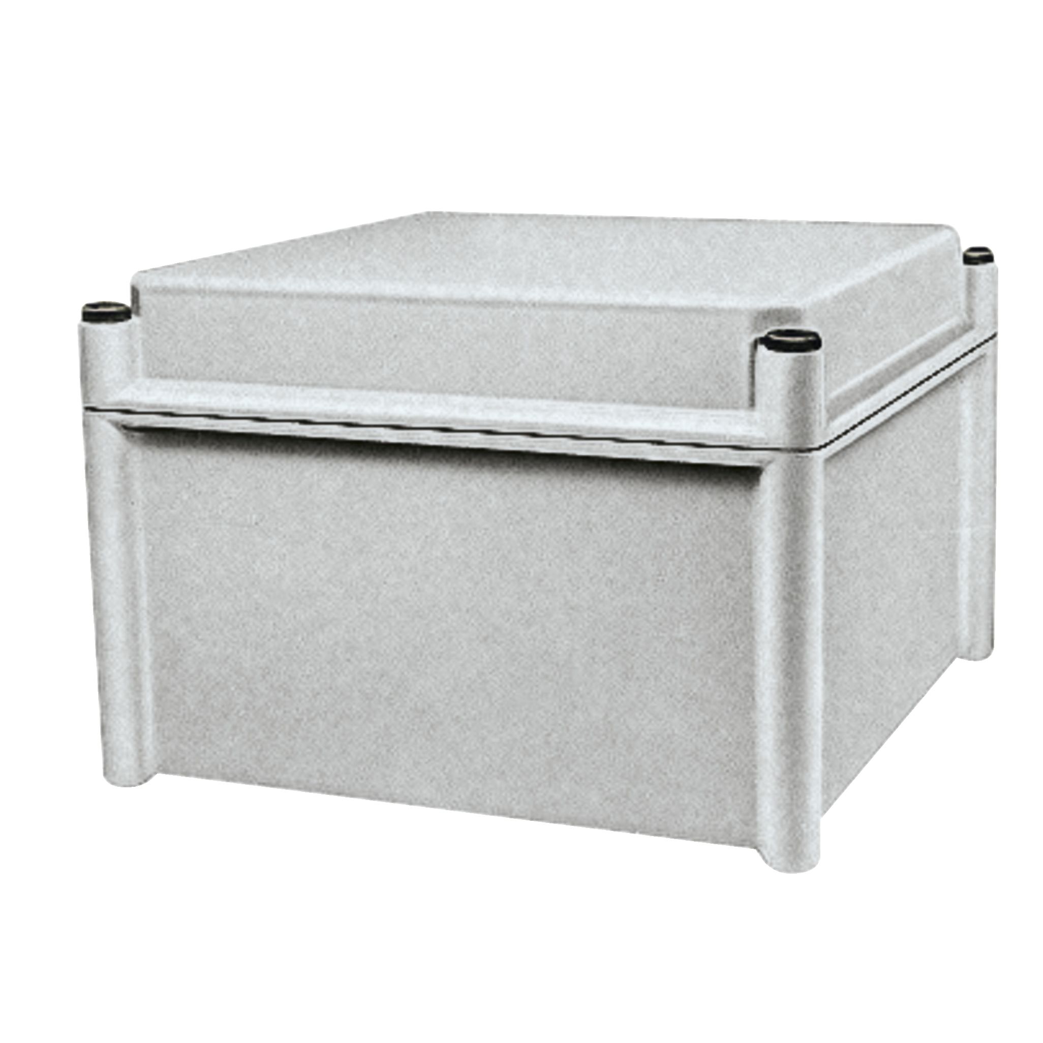 Schneider Electric PanelSeT Series Grey Fibreglass Reinforced Polyester General Purpose Enclosure, IP66, IK09, Flanged,