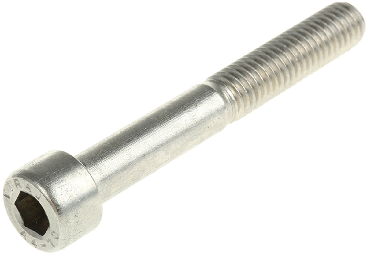 RS PRO Stainless Steel Hex Socket Cap Screw, DIN 912, M12 x 60mm