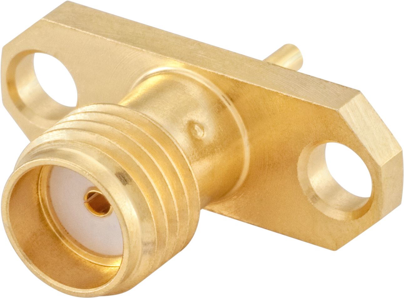 Rosenberger SMA Series, Jack Surface Mount, 50Ω, Solder Termination, Straight Body