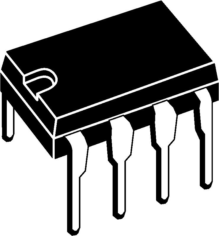 onsemi, MCT62 DC Input Phototransistor Output Dual Optocoupler, Through Hole, 8-Pin PDIP