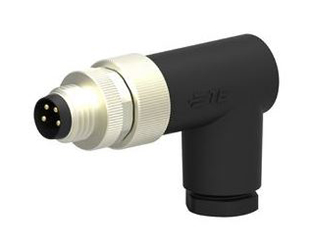 TE Connectivity Circular Connector, 4 Contacts, Cable, M8 Connector, Plug, Male, IP67, M8 Series