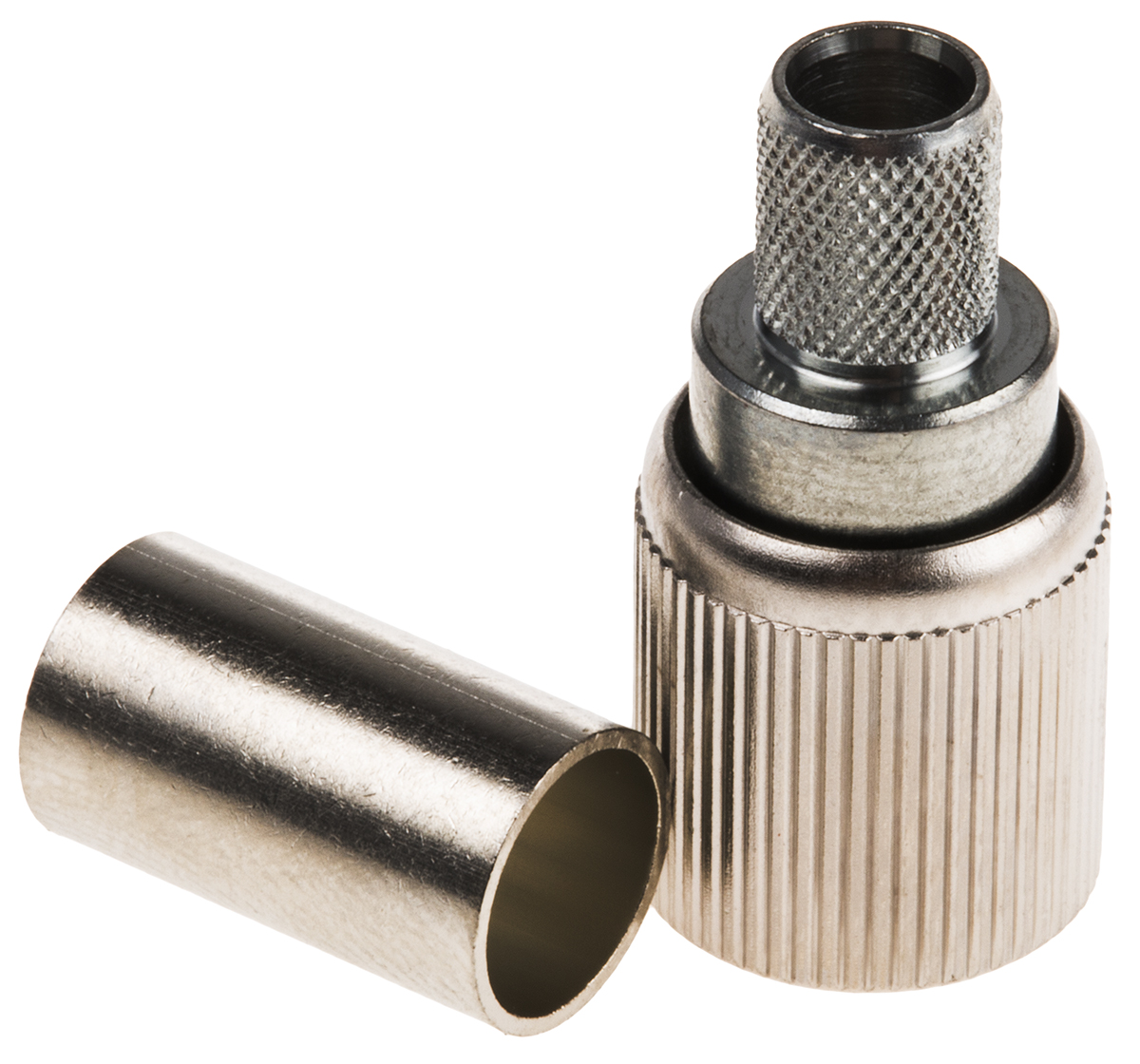 Telegartner, Plug Cable Mount 1.6/5.6 Connector, 75Ω, Crimp Termination, Straight Body