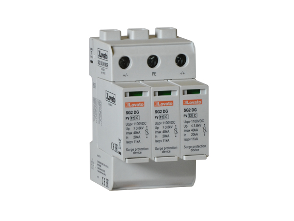 Lovato Single Phase Surge Protector, 40kA, DIN Rail Mount