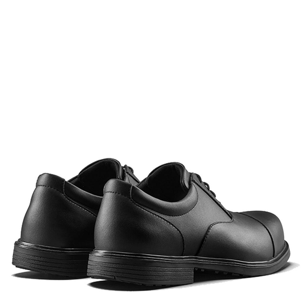 V12 Footwear Surveyor Men's Black Fibreglass Toe Capped Safety Shoes, UK 10, EU 44
