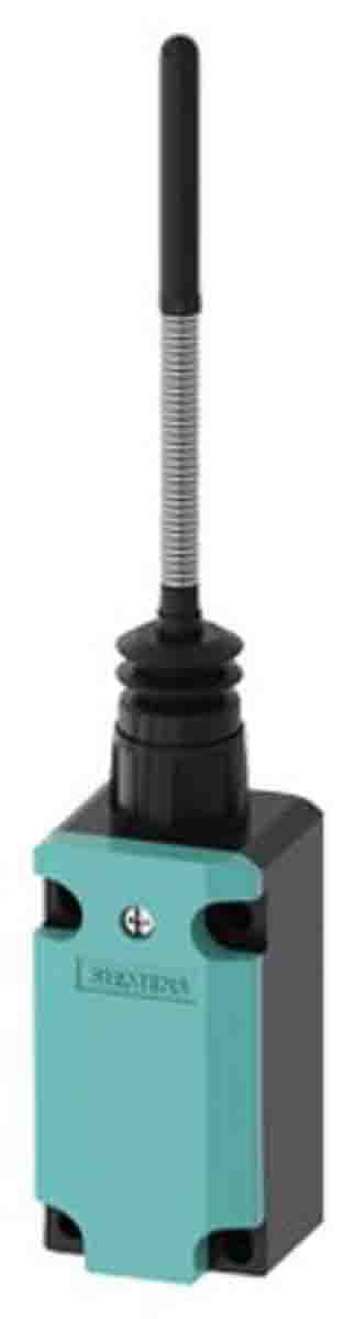Siemens 3SE5 Series Adjustable Roller Lever Interlock Switch, NO/NC, Metal Housing