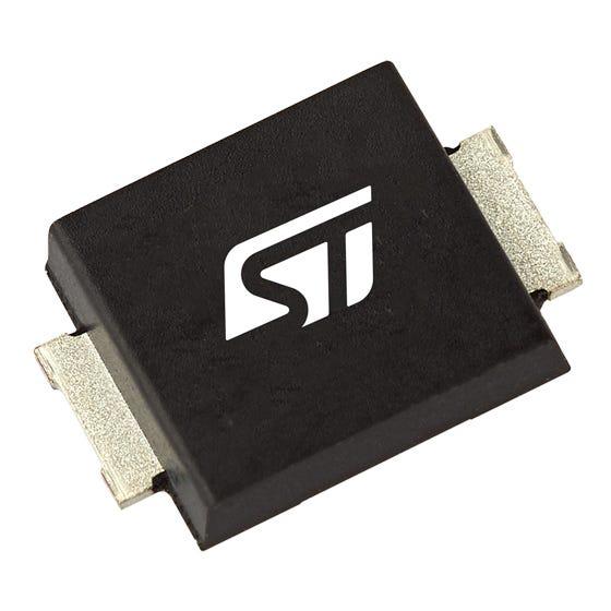 STMicroelectronics 3 V 2 A Rectifier & Schottky Diode Rectifier Diode 2-Pin ECOPACK STPST2H100UF