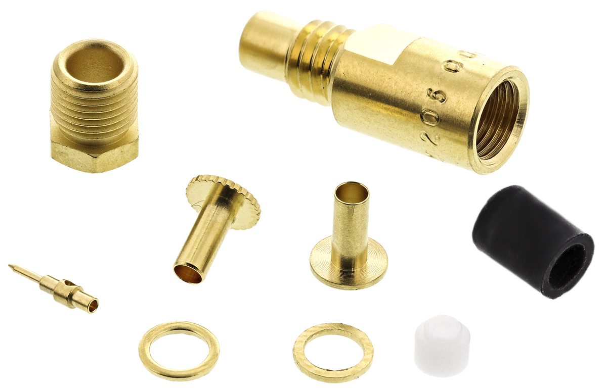 Radiall, Jack Cable Mount SMC Connector, 50Ω, Straight Body