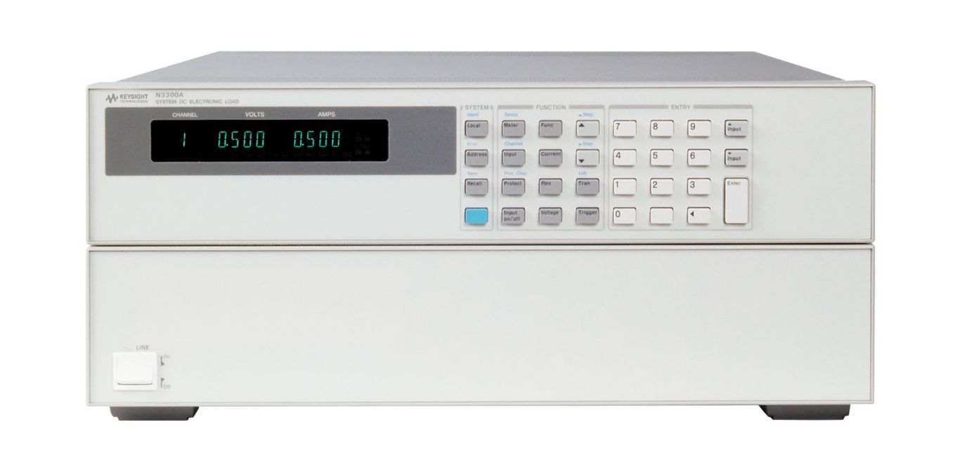 Keysight Technologies N3300 Series Electronic Load, 0 → 600 W, 6 → 60 V, 12 → 120 A