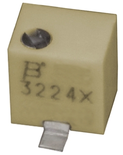 100kΩ, SMD Trimmer Potentiometer 0.25W Top Adjust Bourns, 3224