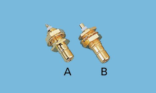 Telegartner, Jack Panel Mount SMB Connector, 50Ω, Straight Body