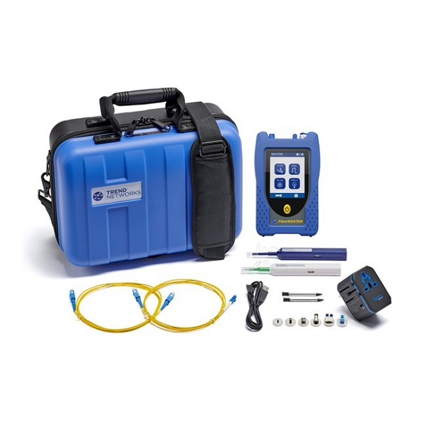 TREND Networks FiberMASTER OTDR Single Mode Fibre Optic Test Kit