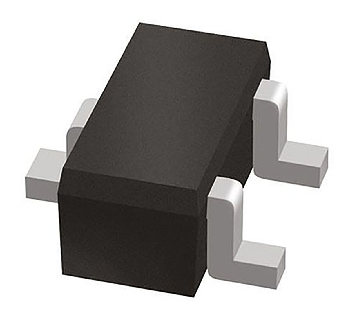 onsemi BC847BTT1G NPN Transistor, 100 mA, 45 V, 3-Pin SOT-416