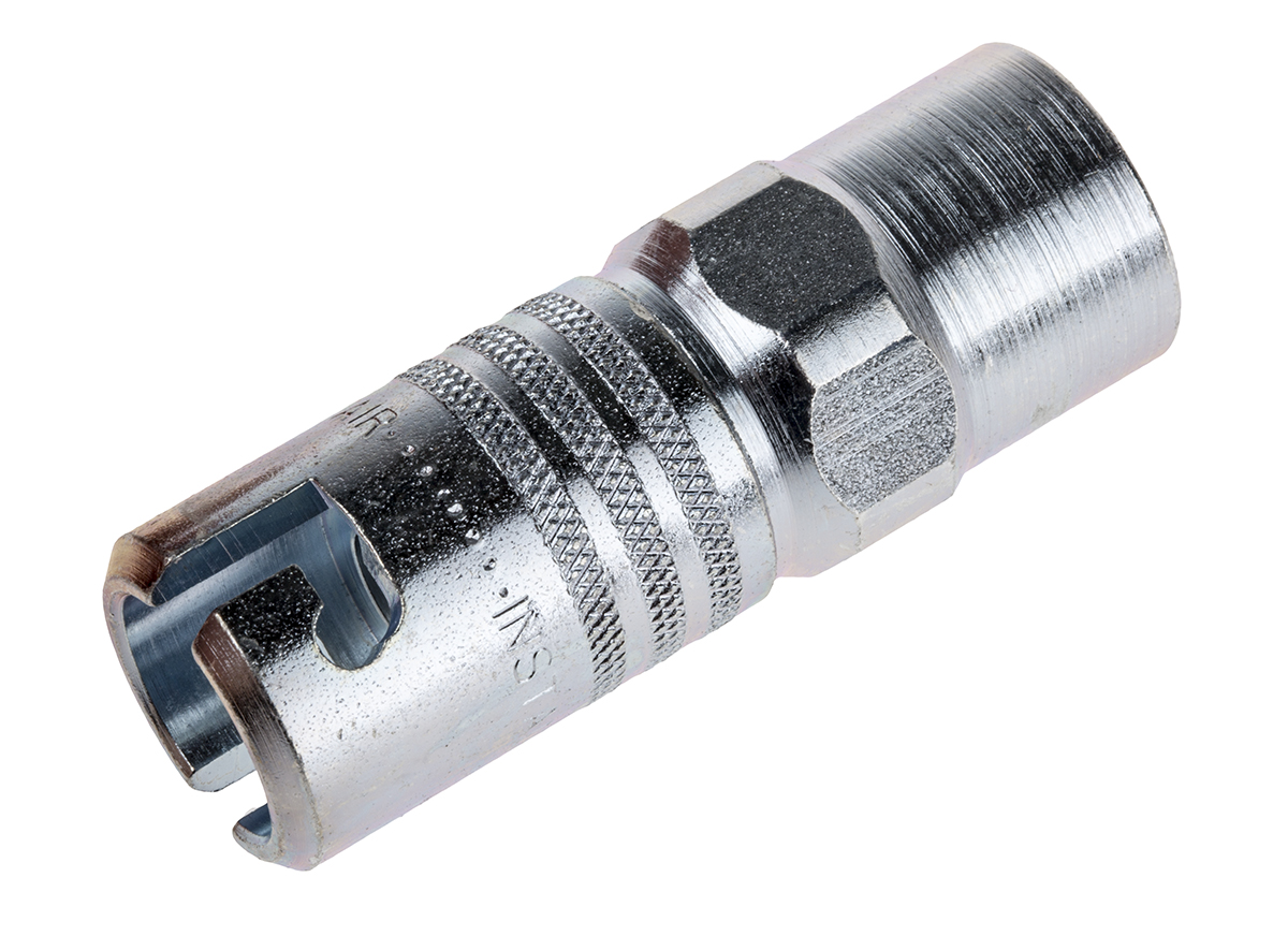 RS PRO Steel Female Pneumatic Quick Connect Coupling, Rp 3/8 Female Threaded