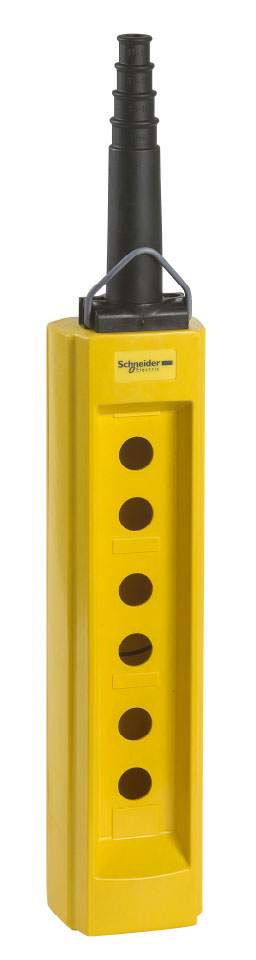 Schneider Electric Control Station Switch, GRP, 6 Cutouts, IP65