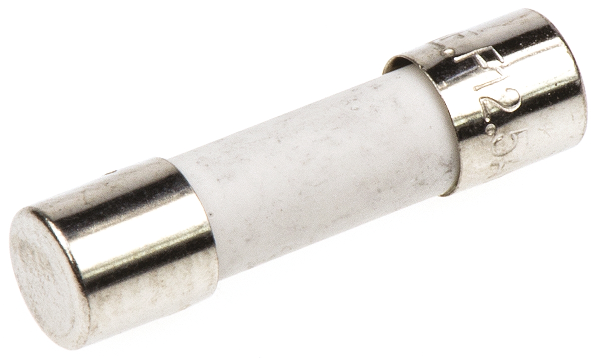 Littelfuse 12.5A F Ceramic Cartridge Fuse, 5 x 20mm