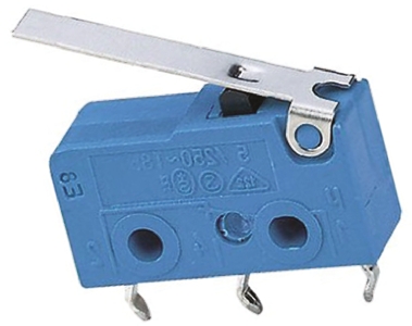 Marquardt Hinge Lever Micro Switch, PCB Terminal, 5 A @ 250 V ac, SP-CO, IP00, IP40