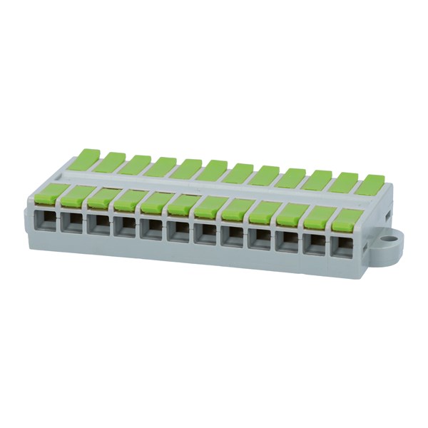 NEMIQ TB Series PCB Terminal Block, 12-Contact, 6.5mm Pitch, Surface Mount, 1-Row, Screw Termination