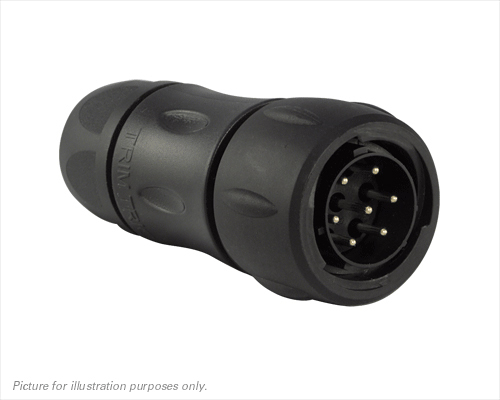 Souriau Sunbank by Eaton Circular Connector, 7 Contacts, Cable, Standard Connector, Socket, Male, IP68, IP69K, UTS