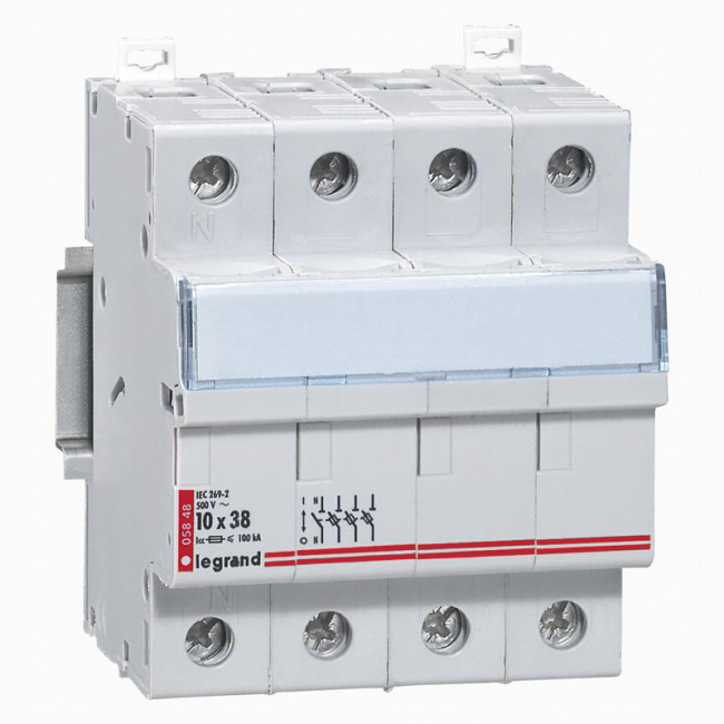 Legrand MCB, 3+N, 500V AC, 100 kA Breaking Capacity