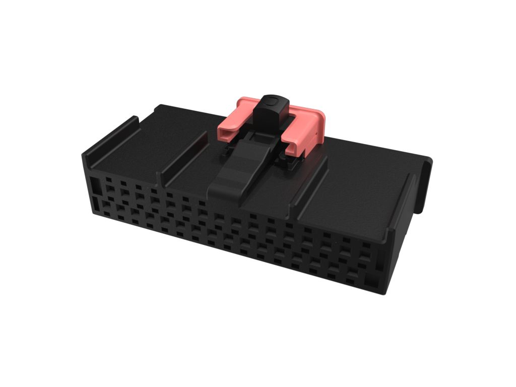 Amphenol Communications Solutions, Minitek 1.80 Female PCB Connector Housing, 1.8mm Pitch, 32 Way, 2 Row
