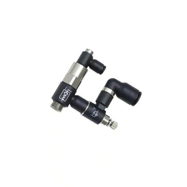Legris 7894 Series Threaded Non Return Valve, G 3/8 Male Inlet Port x 8mm Tube Outlet Port