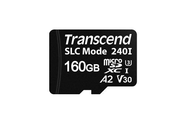 Transcend 40 GB Industrial MicroSDXC Micro SD Card, V30