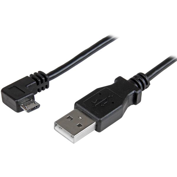 StarTech.com USB 2.0, Male USB A to Male Micro USB B, 480Mbps, 1m
