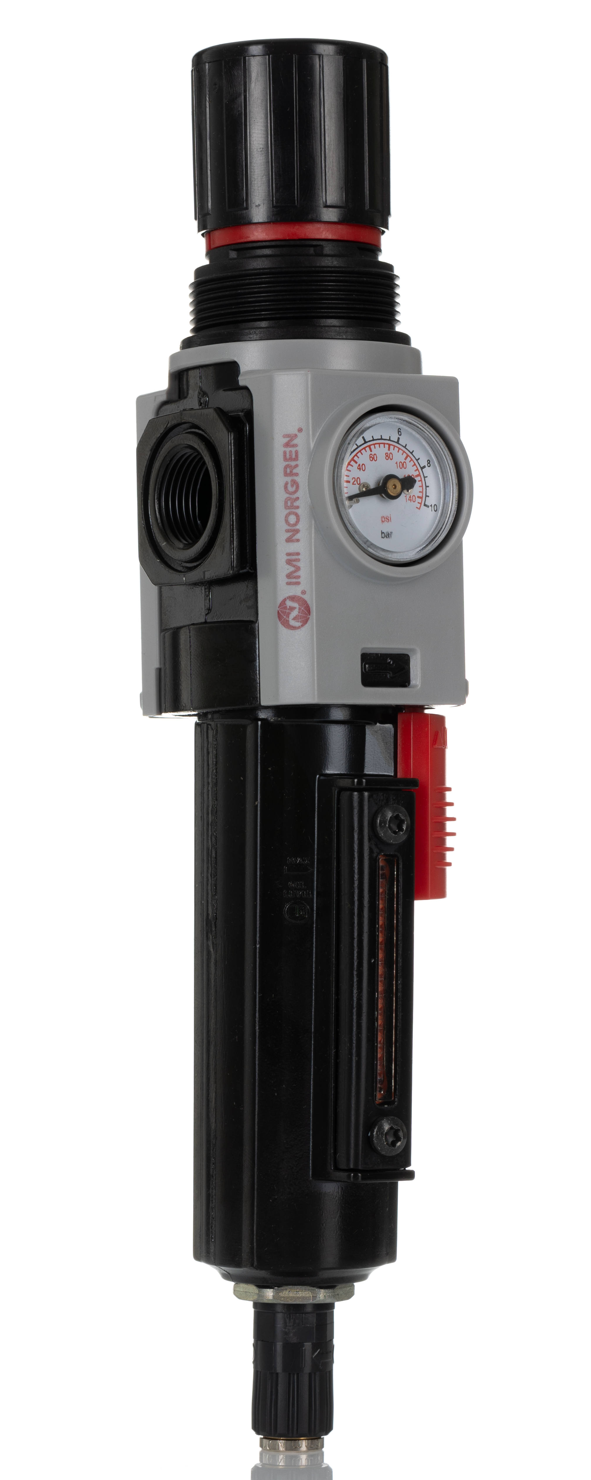 Norgren Excelon Plus Metal Filter Regulator, 40μm, G 3/8, Automatic, 10 bar